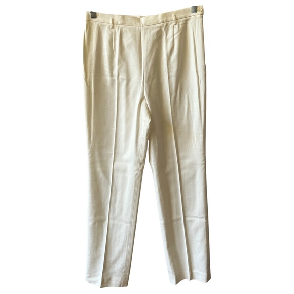 DONCASTER PANTS TROUSERS 12 COTTON BLD BREATHABLE CAREER CASUAL SUMMER COASTAL - Picture 1 of 11